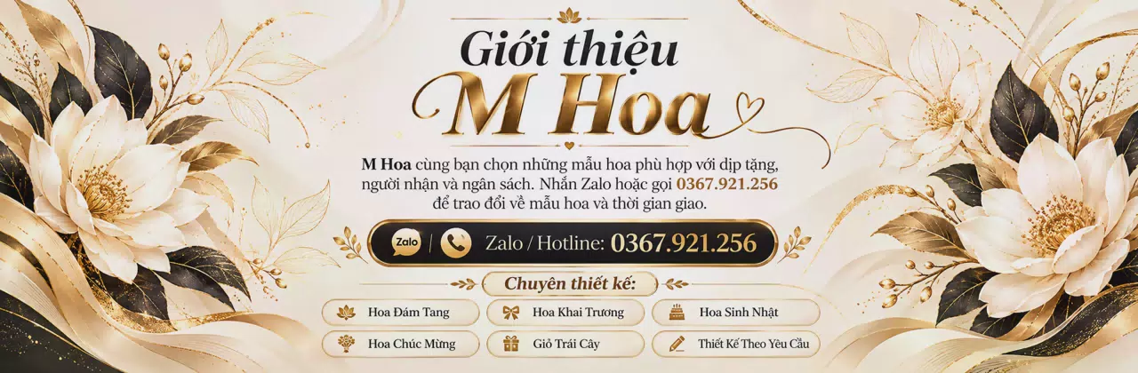 Ảnh bìa Shop hoa tươi Phường Ninh Kiều - Chọn sắc hoa cho người thương